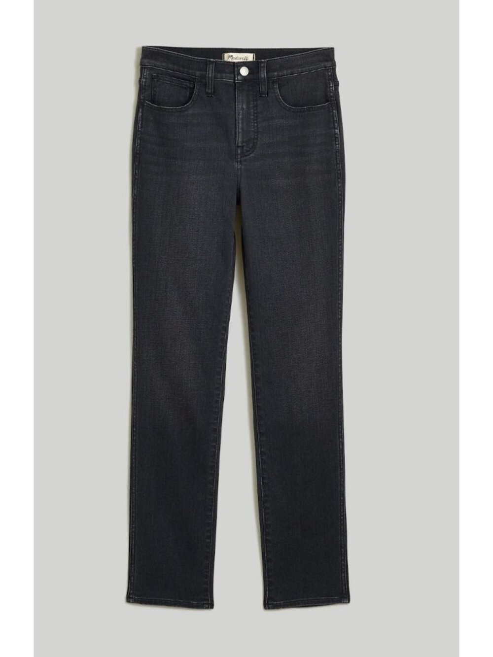 Madewell NO668 The Roadtripper Stovepipe Jean Lunar Wash Black Size 31 NWT